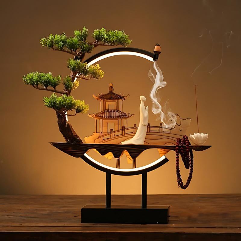 Seren Incense Burner Table Lamp