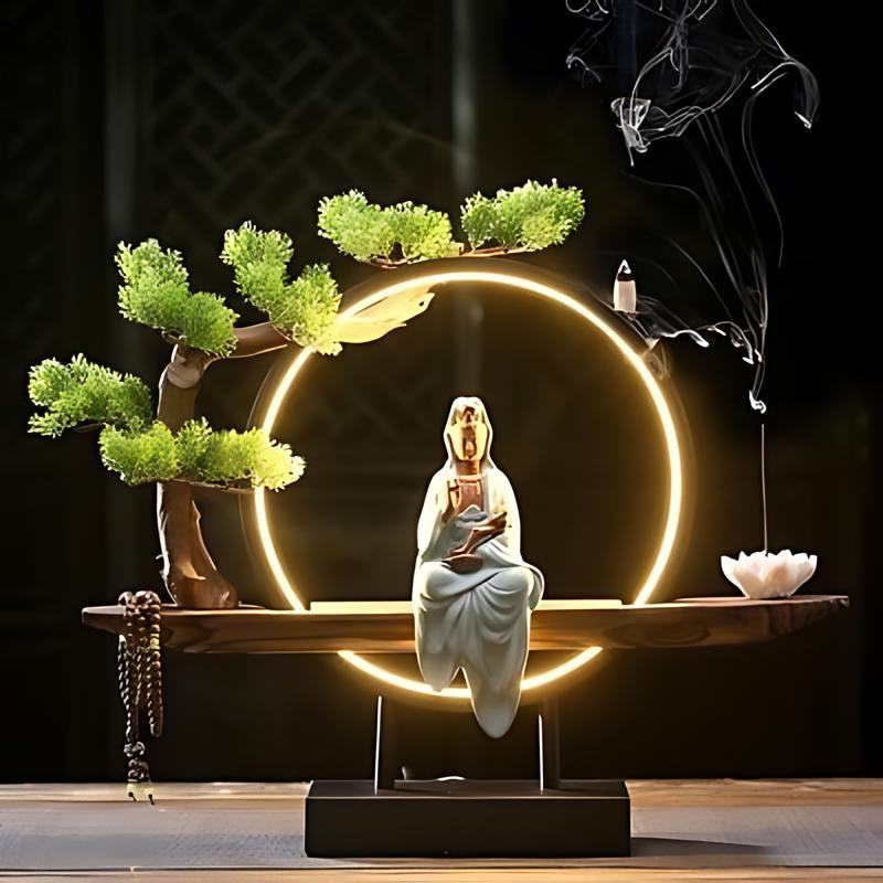 Seren Incense Burner Table Lamp