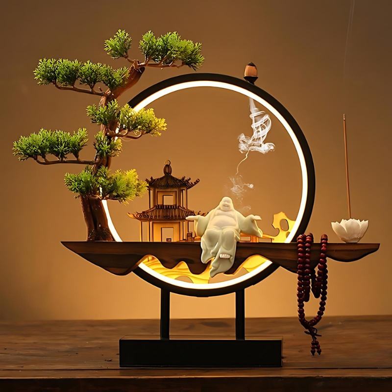 Seren Incense Burner Table Lamp
