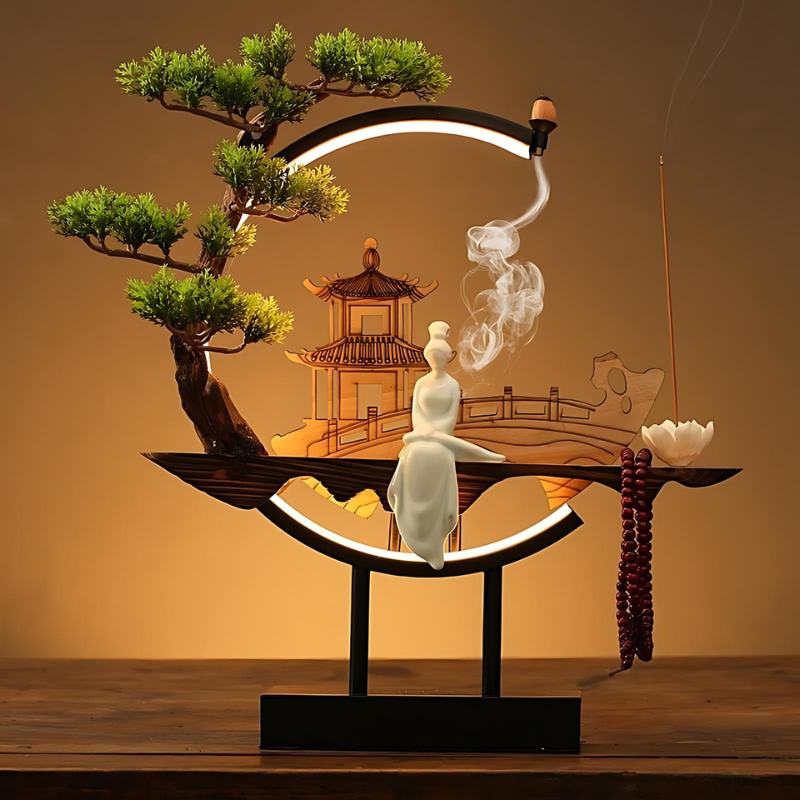 Seren Incense Burner Table Lamp