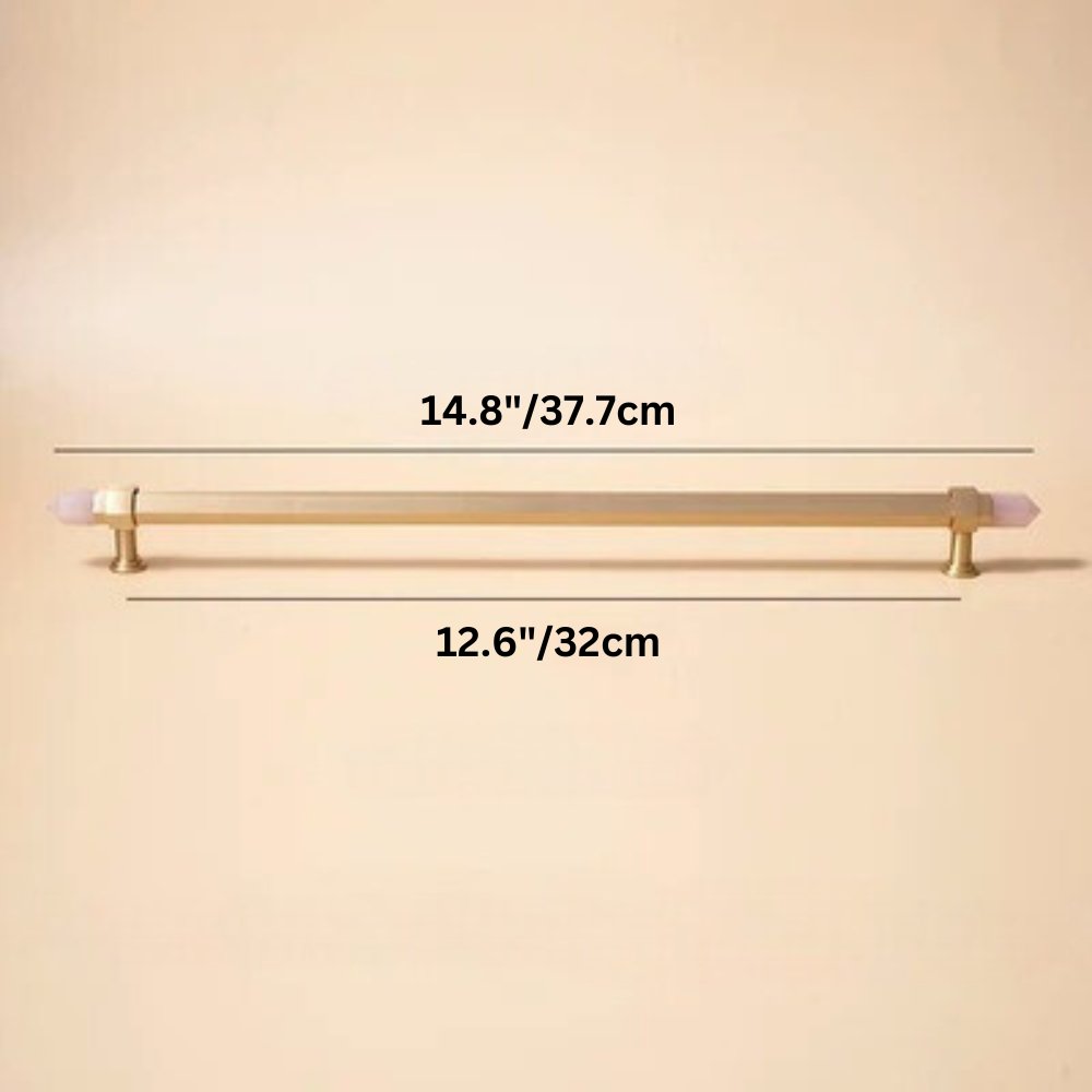 Ilyra Crystal Knob & Pull Bar