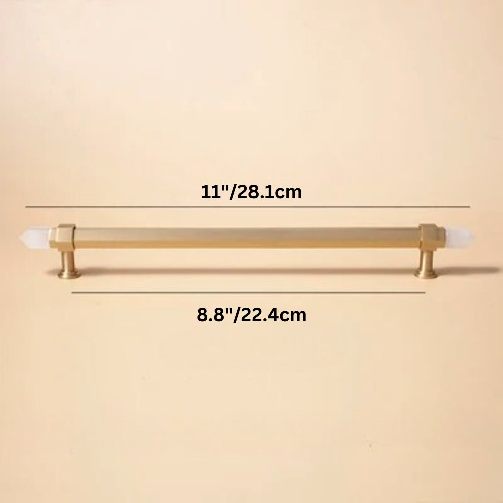 Ilyra Crystal Knob & Pull Bar