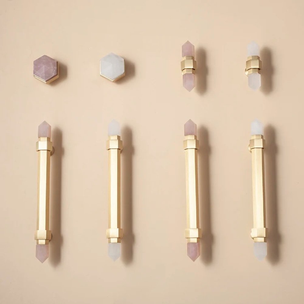 Ilyra Crystal Knob & Pull Bar