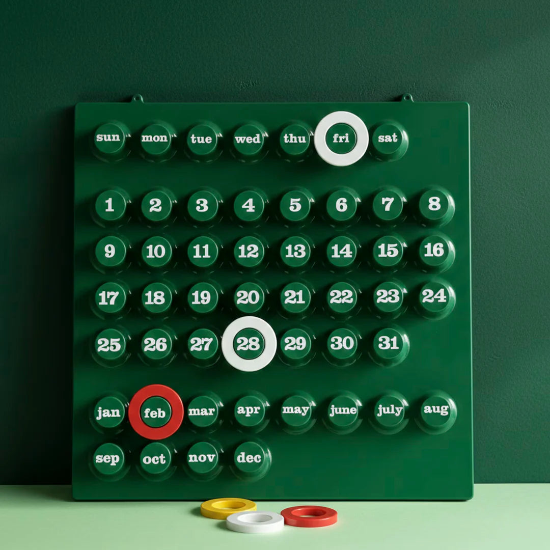 Perpetual Ring-A-Date Calendar