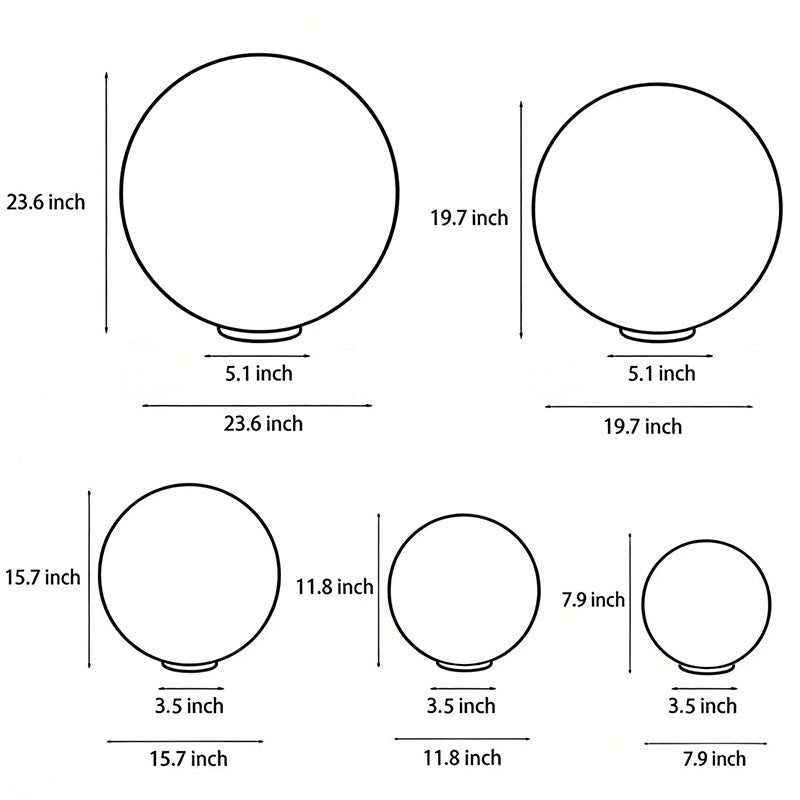 Uvero Moon Outdoor Post Light