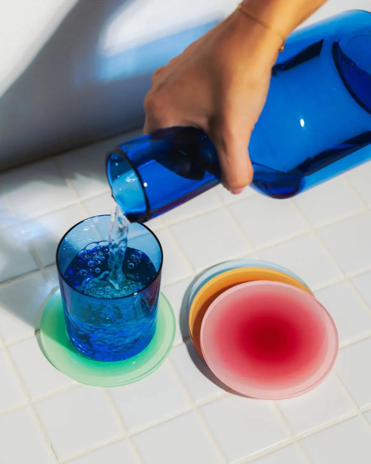 Acrylic Ombre Table Coasters