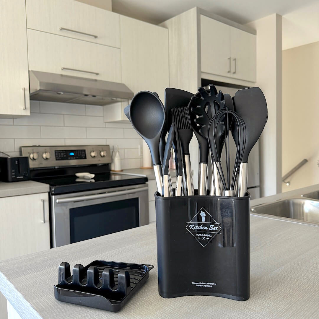 Lyra Lyon Silicone Utensil Set