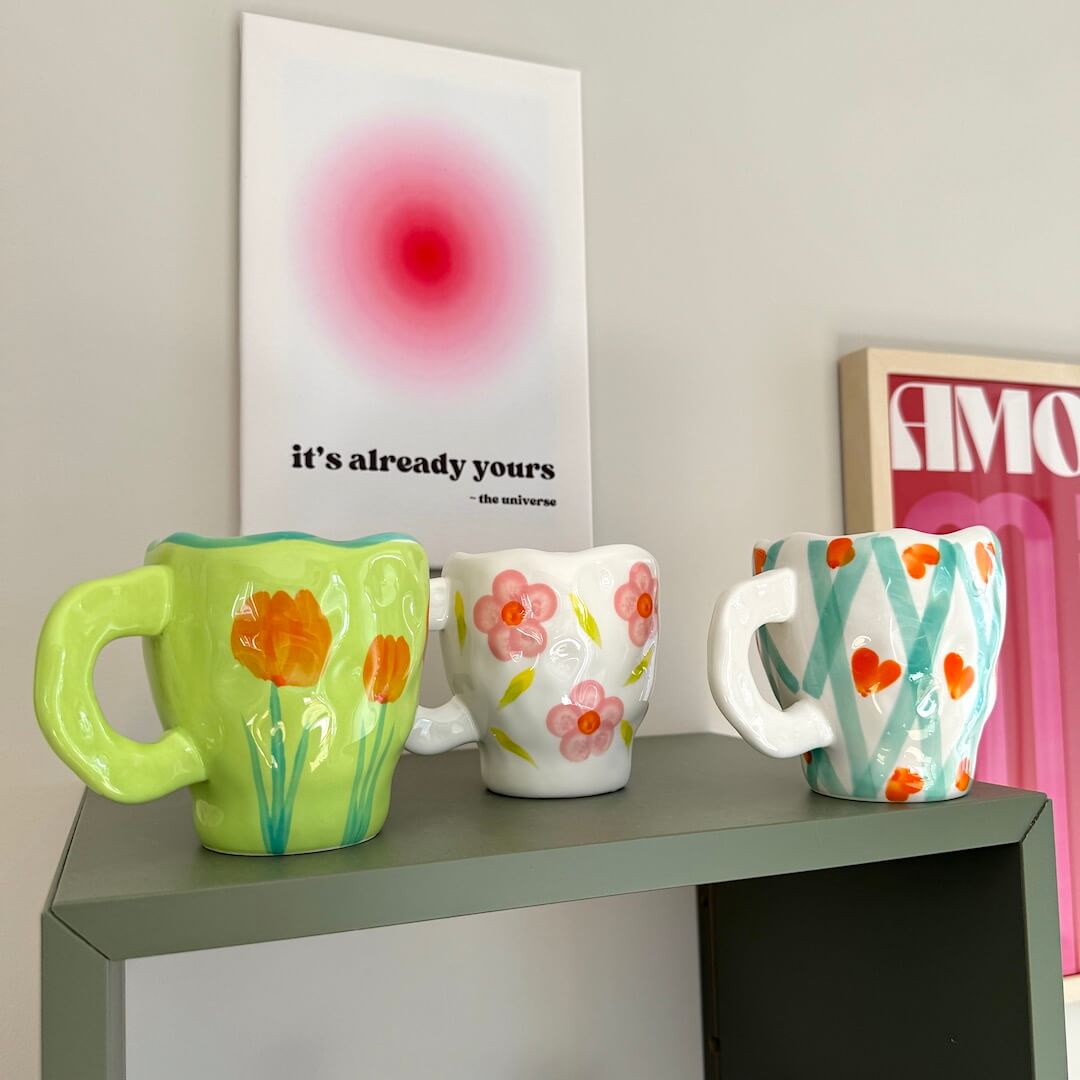 Sorella Flora Vintage Mug Set