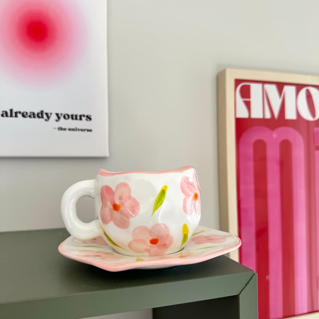 Liora Flora Vintage Tea Set