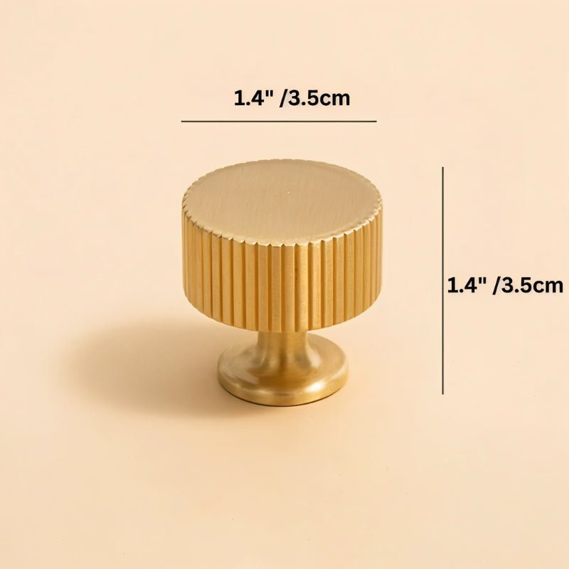 Bexor Brass Knob & Pull Bar