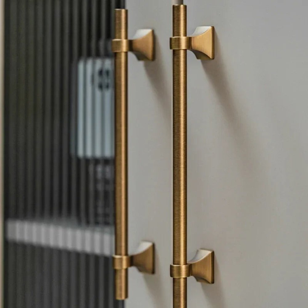 Brann Brass Knob & Pull Bar