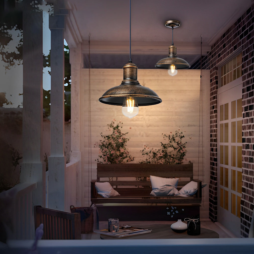 Grain Outdoor Pendant Light