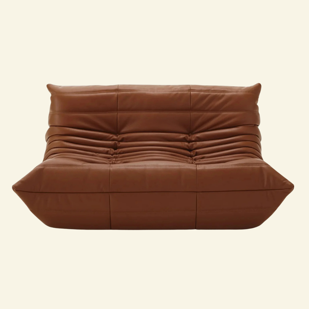 Laro 2-Seater Leather Sofa