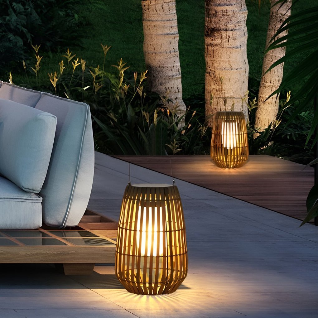 Umbra Bamboo Outdoor Lantern