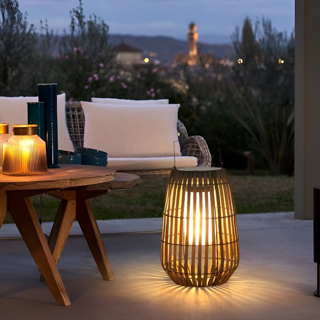 Umbra Bamboo Outdoor Lantern