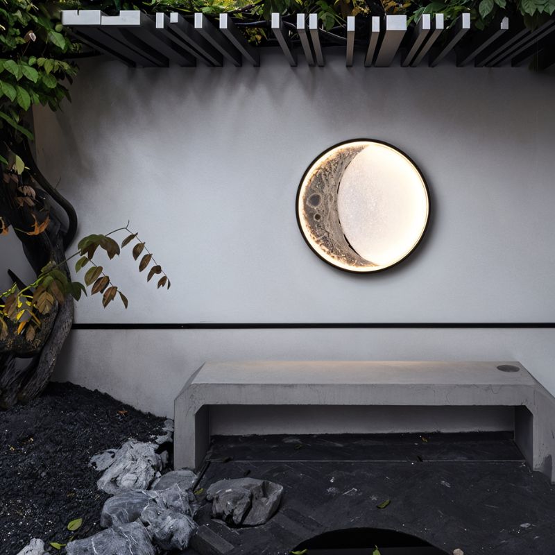 Crescence Moon Illuminated Art