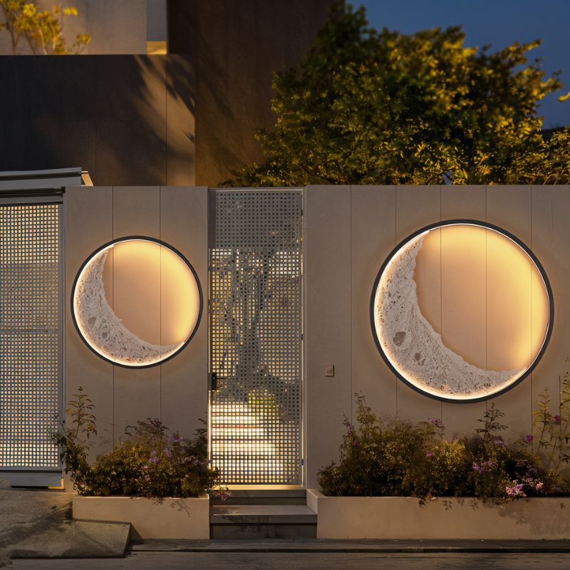 Crescence Moon Illuminated Art