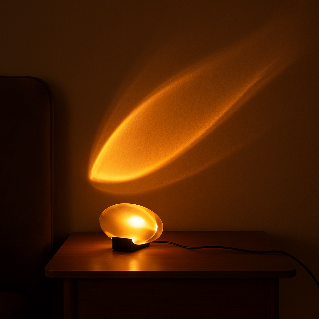 Iris Crystal Table Lamp