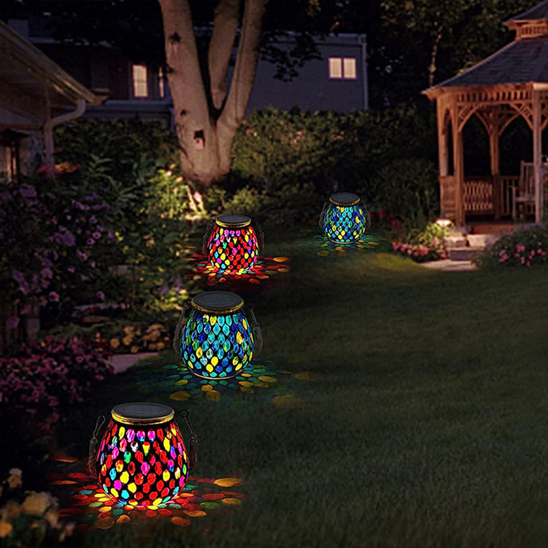 Rhea Mosaic Outdoor Lantern