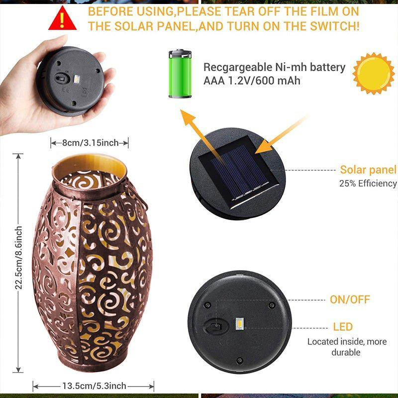 Faro Hollow Outdoor Lantern