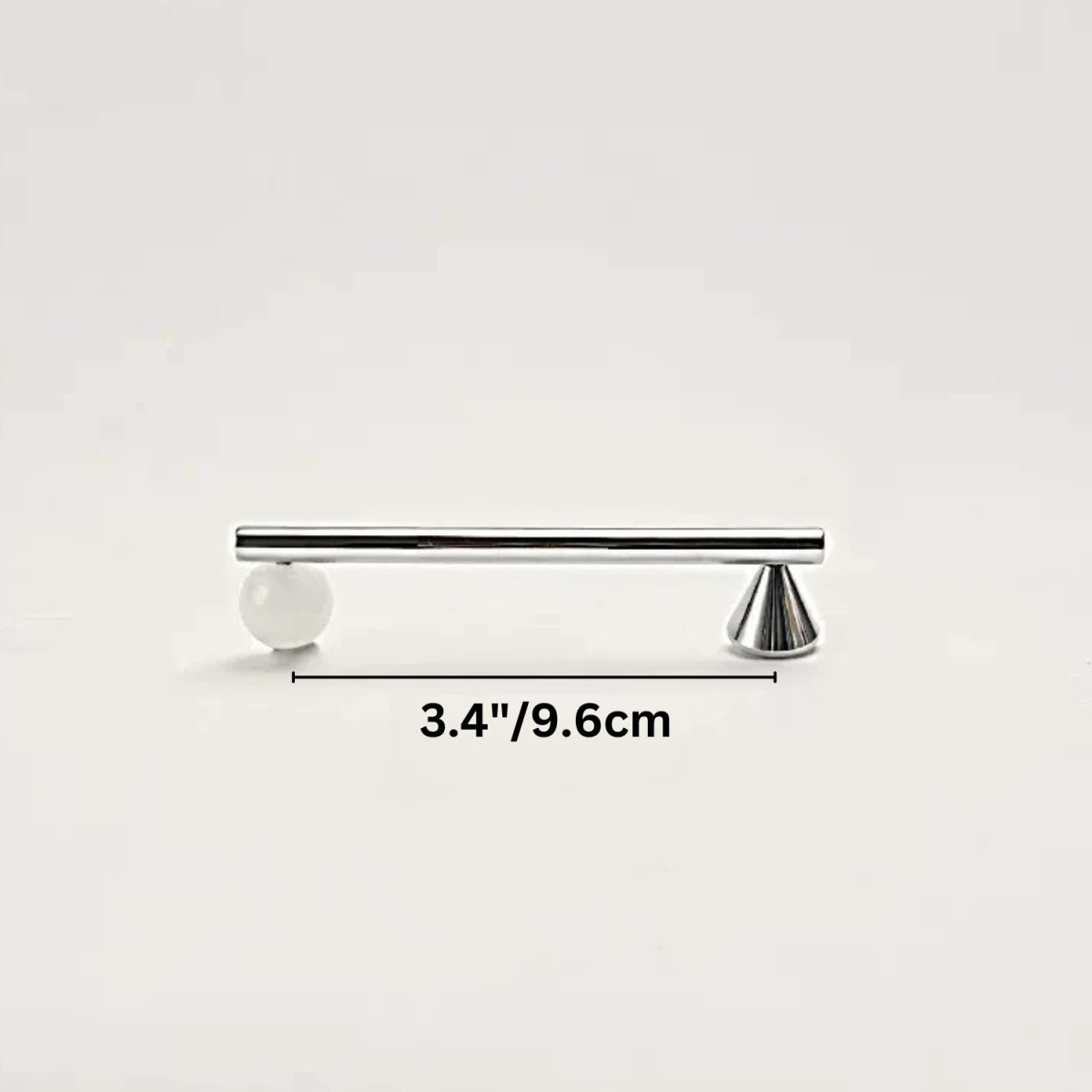 Zyra Crystal Knob & Pull Bar