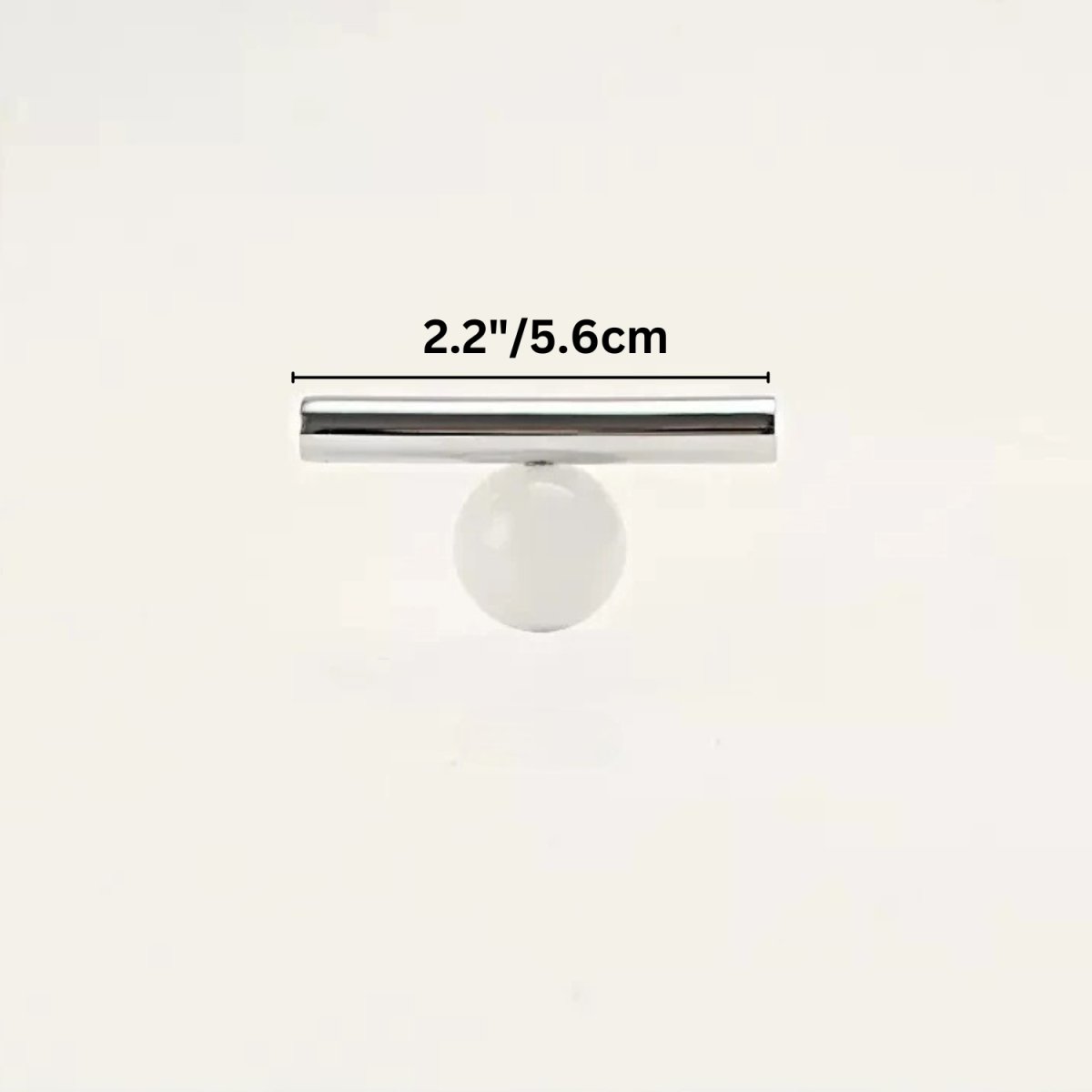 Zyra Crystal Knob & Pull Bar