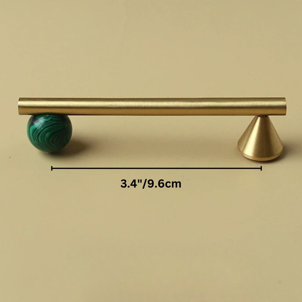 Zyra Crystal Knob & Pull Bar