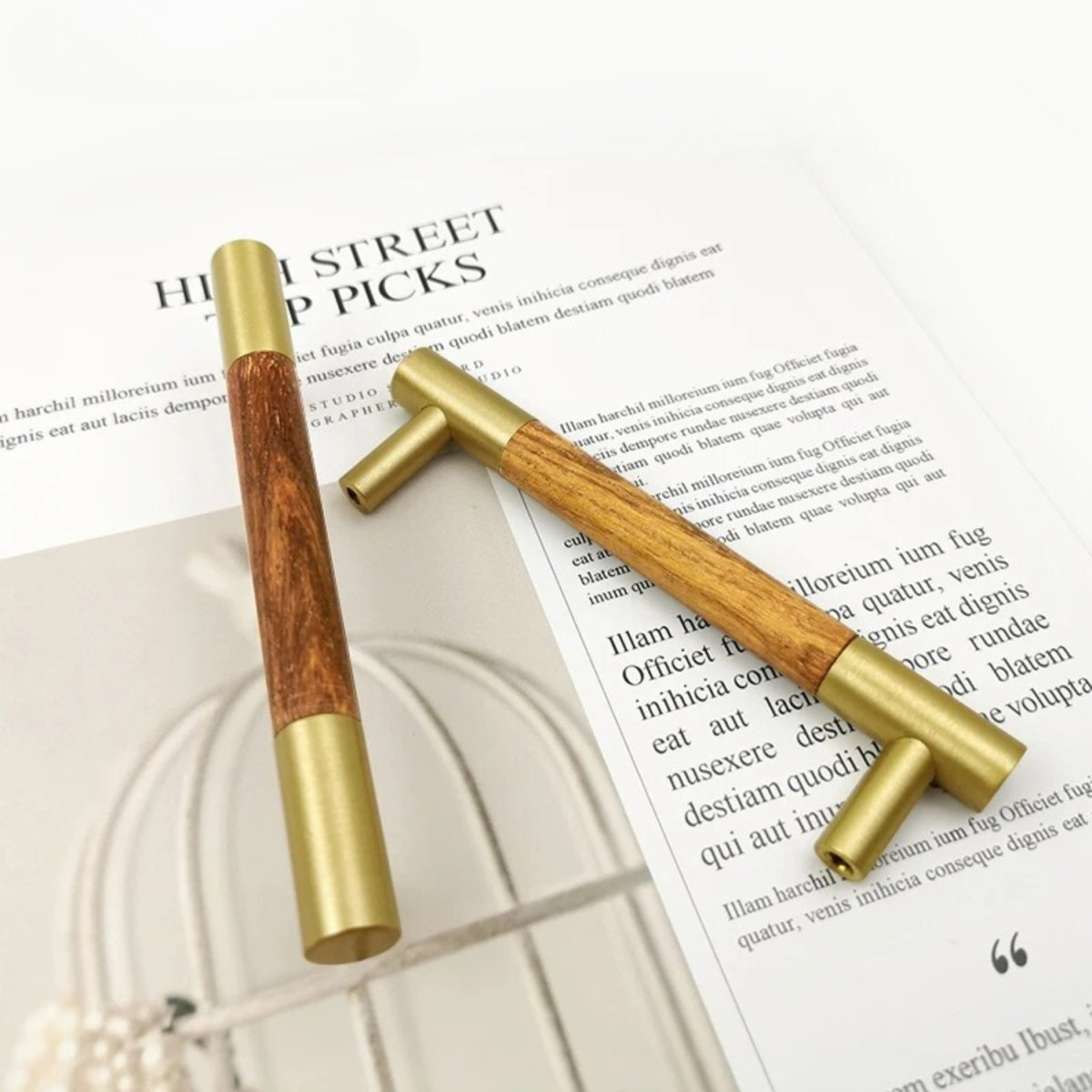 Calix Knob & Pull Bar