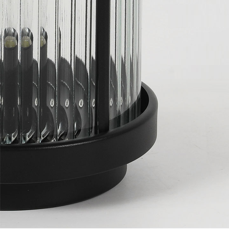 Arova Striped Outdoor Lantern