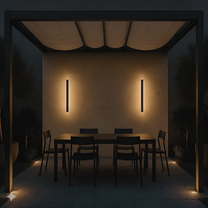 Linea Outdoor Wall Lamp