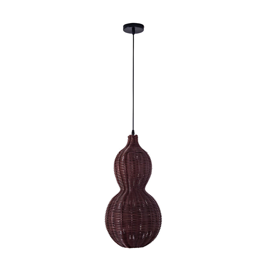 Halvo Rattan Outdoor Pendant Light