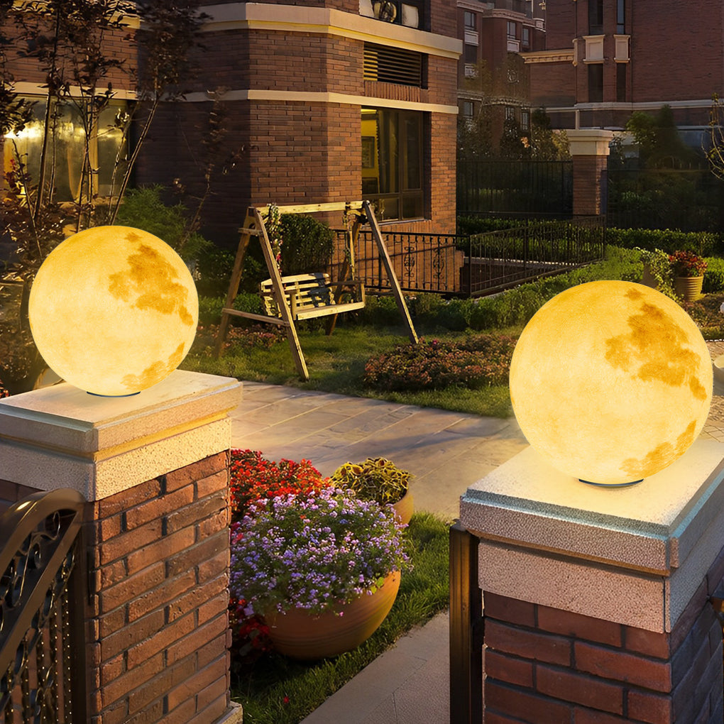 Uvero Moon Outdoor Post Light