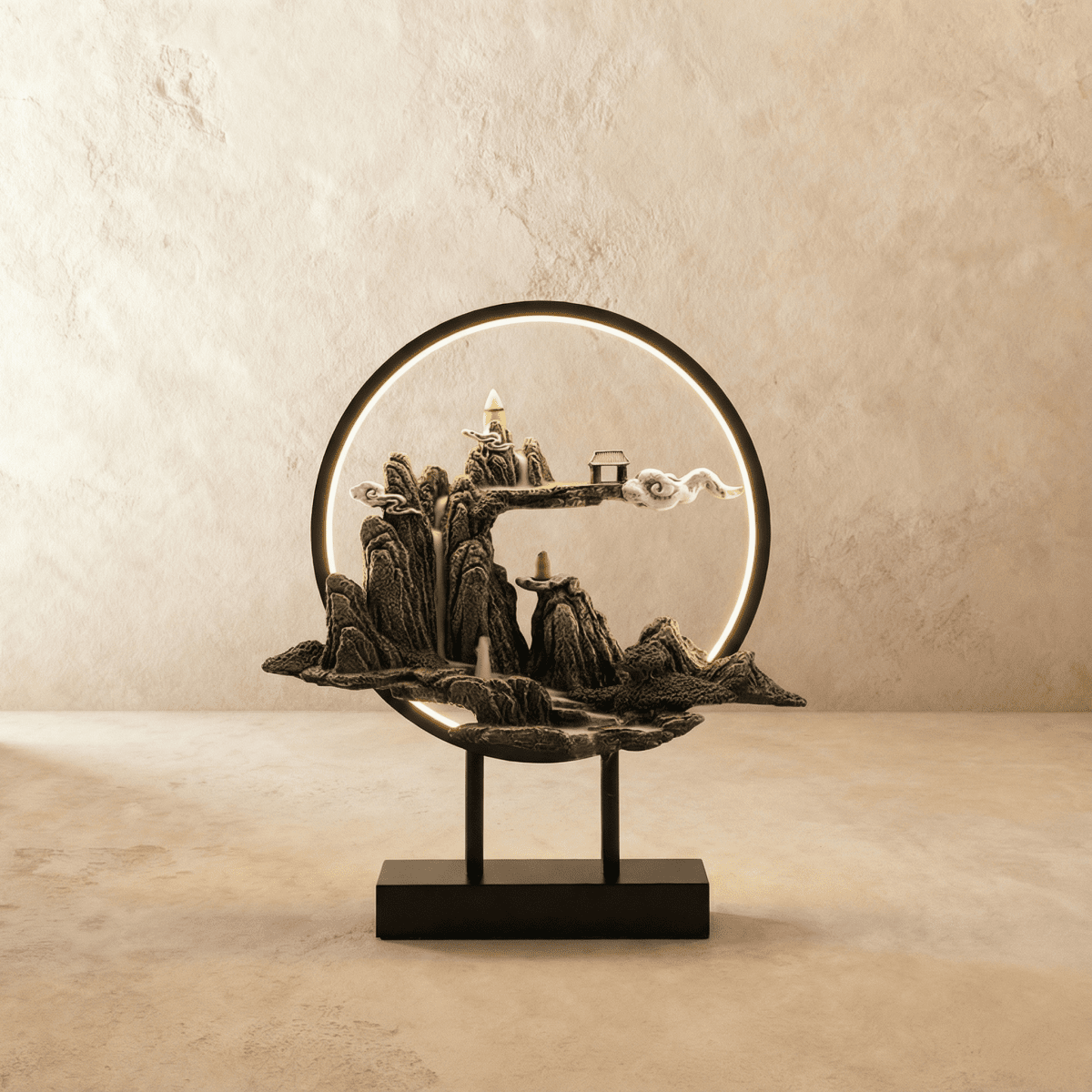 Nocturne Incense Burner Table Lamp