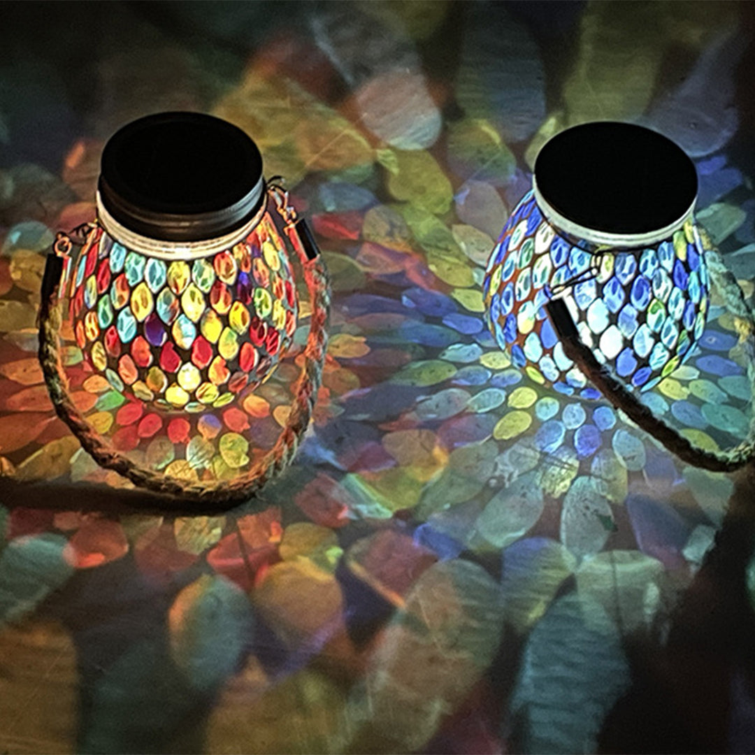 Rhea Mosaic Outdoor Lantern