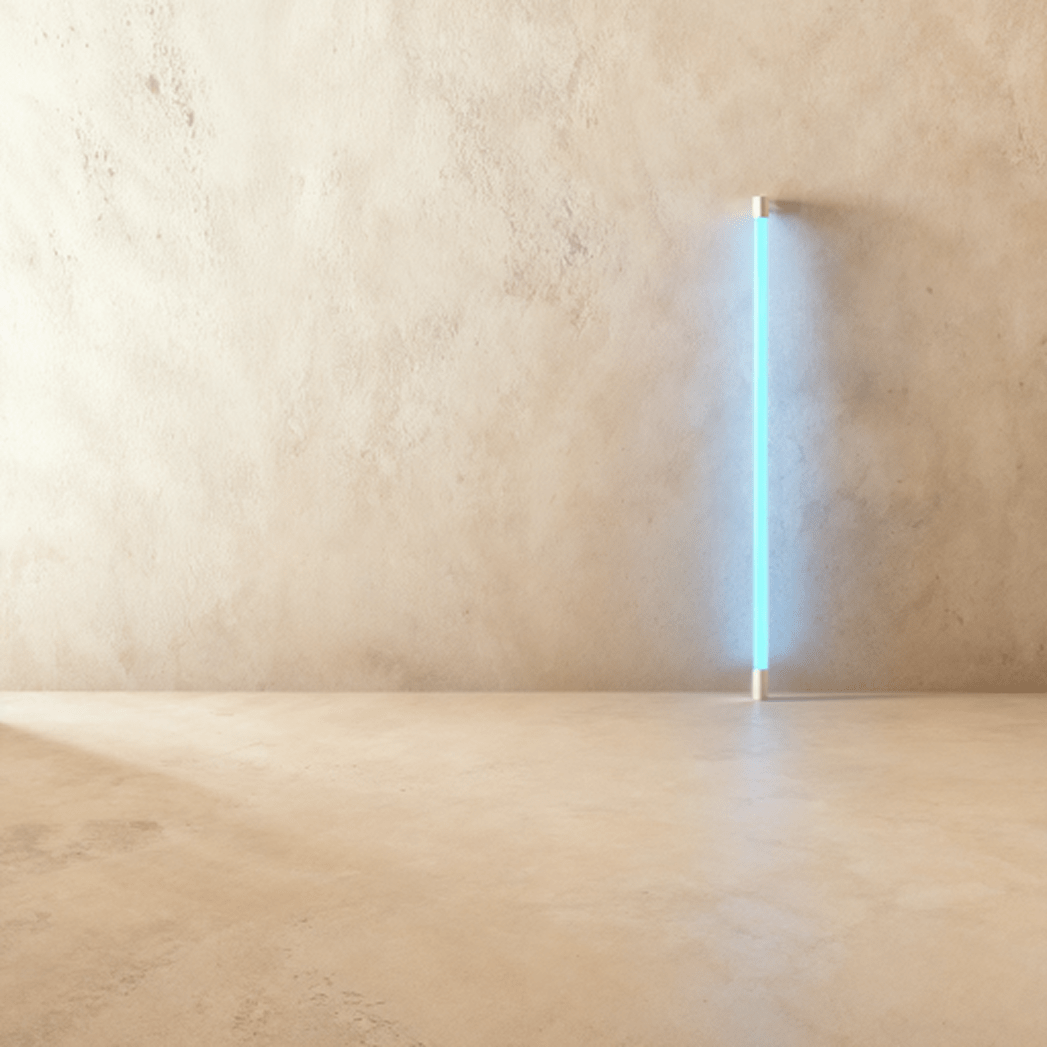 Neon Tube Floor Lamp