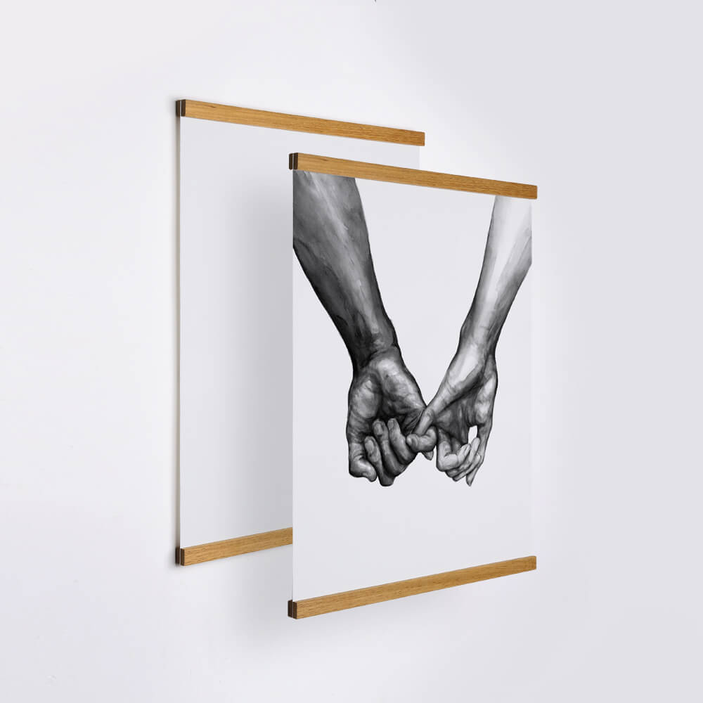 Arden Teak Magnetic Frame