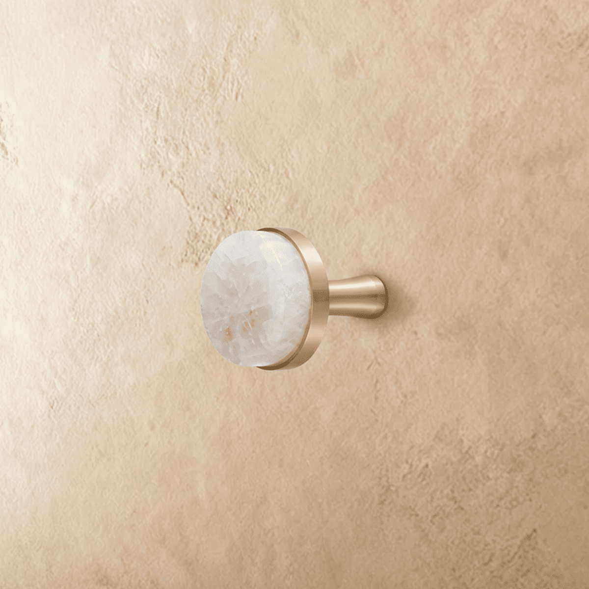 Pirel Crystal Knob & Hook