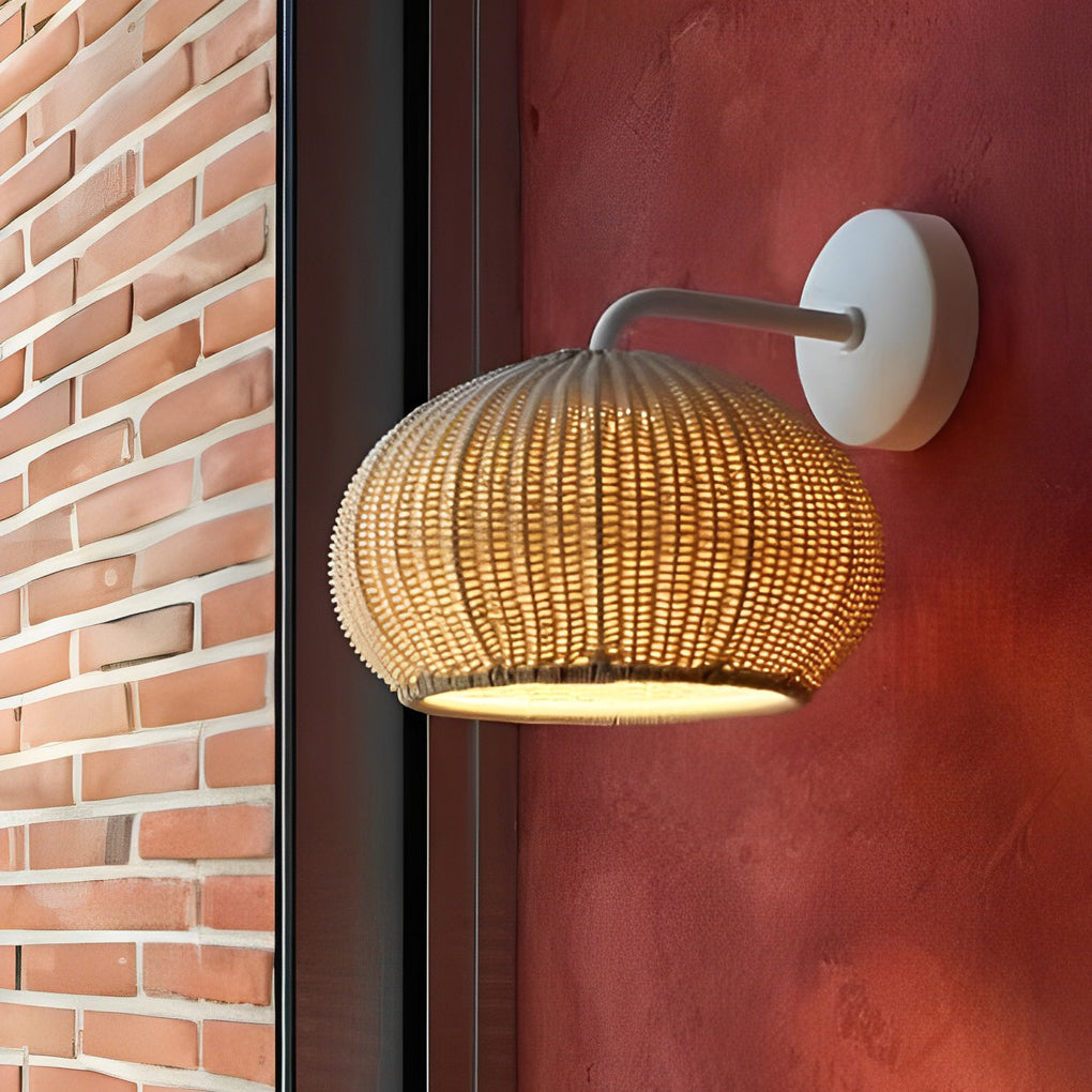 Lorim Rattan Outdoor Light