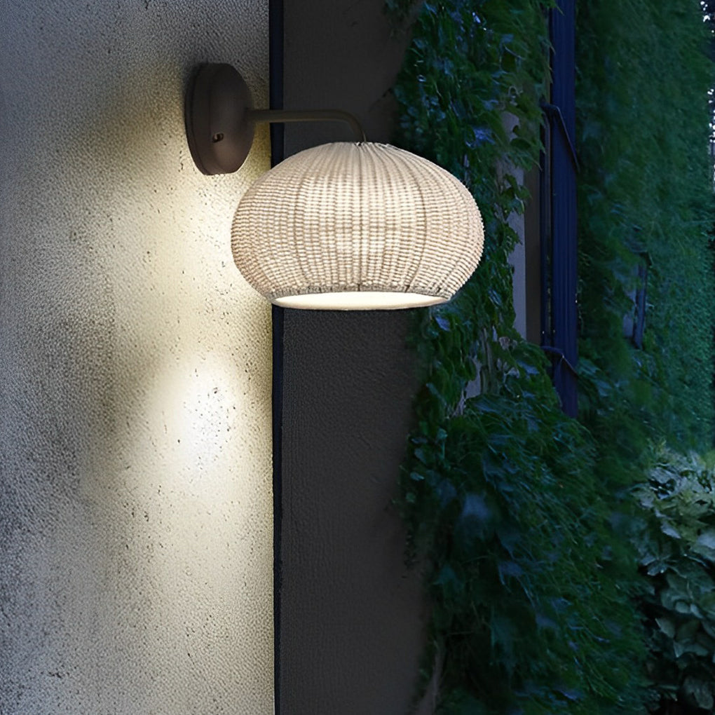 Lorim Rattan Outdoor Light