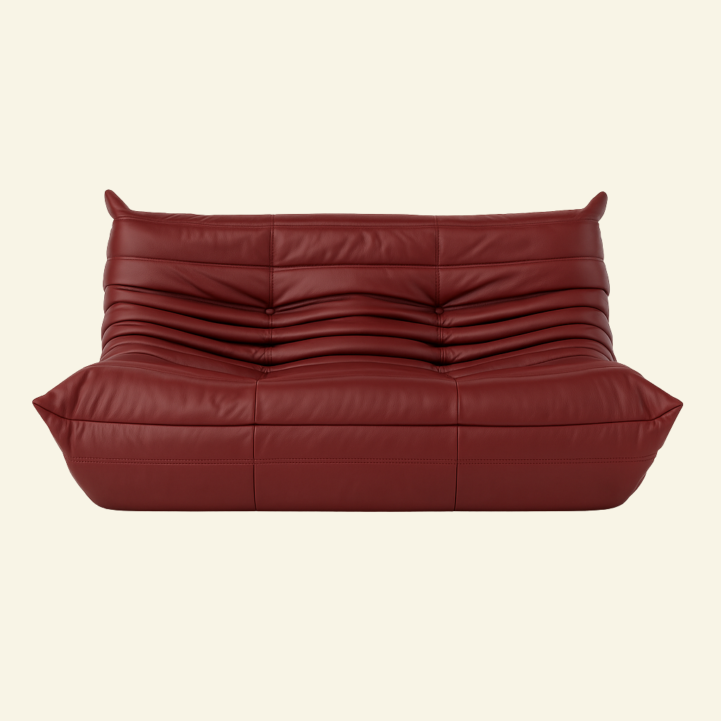 Laro 2-Seater Leather Sofa