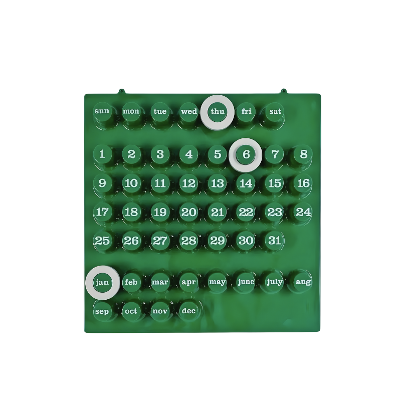 Perpetual Ring-A-Date Calendar