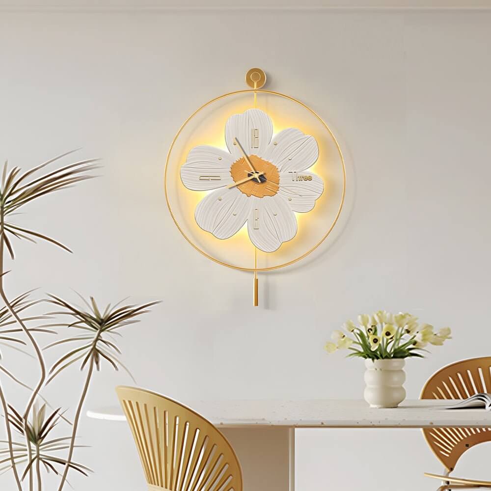 Flora Wall Clock