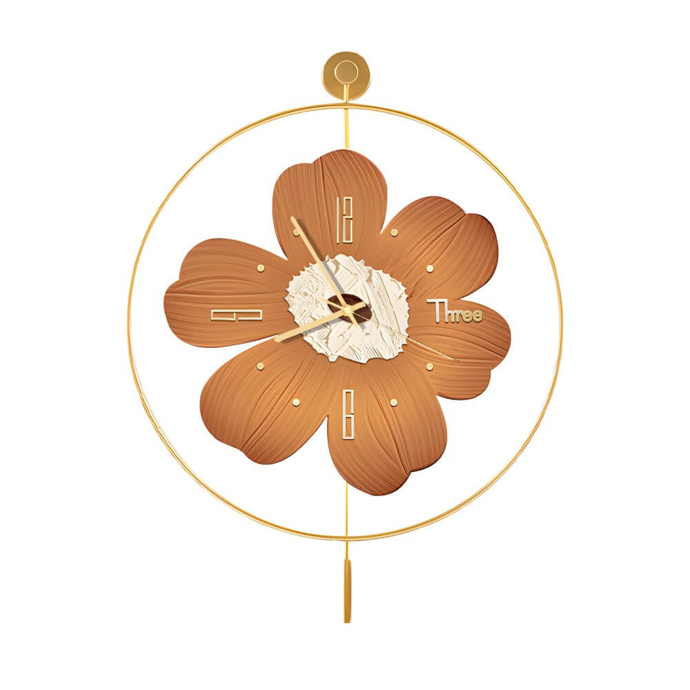 Flora Wall Clock