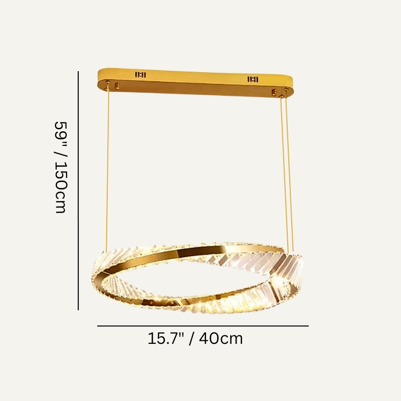 Haloir Round Chandelier