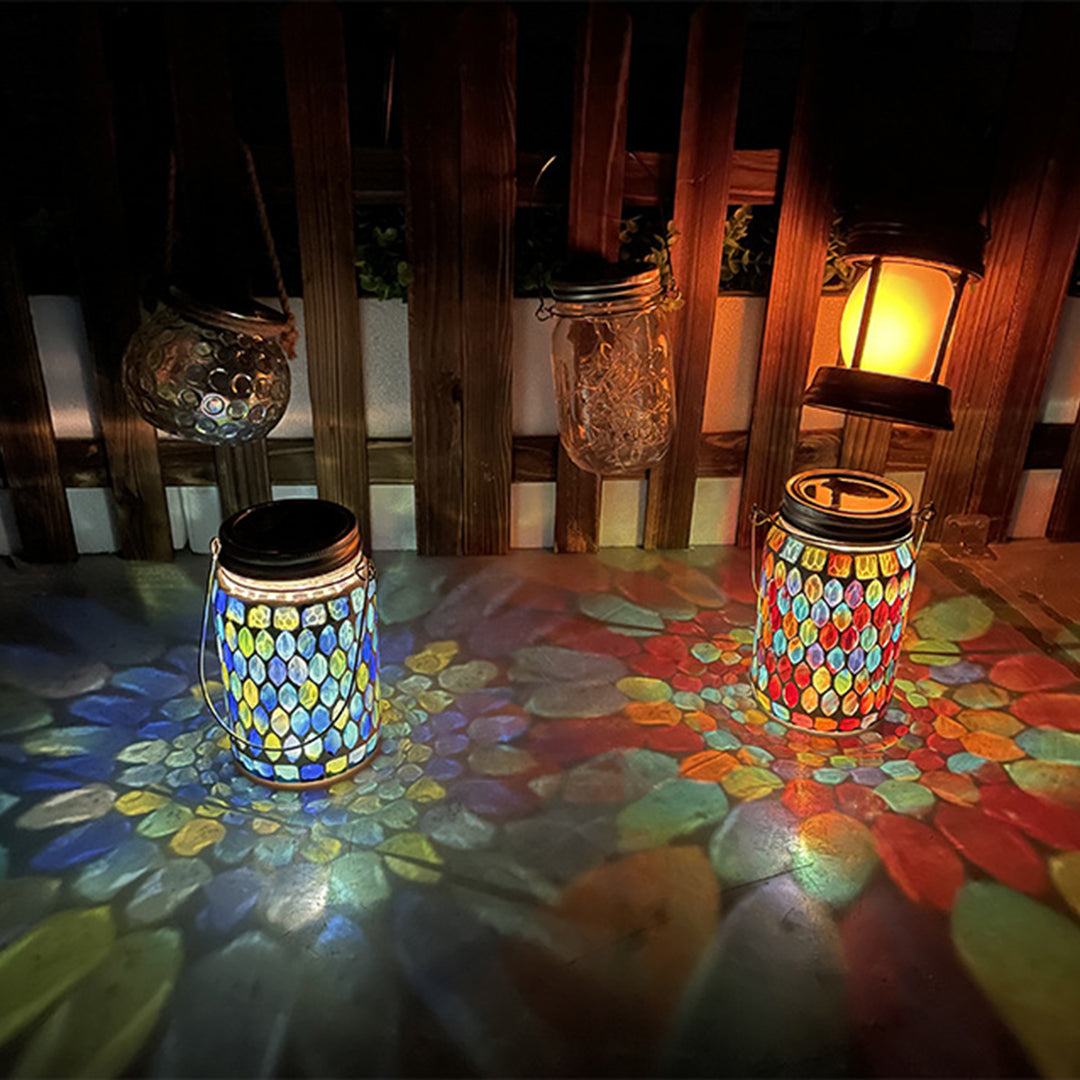 Rhea Mosaic Outdoor Lantern