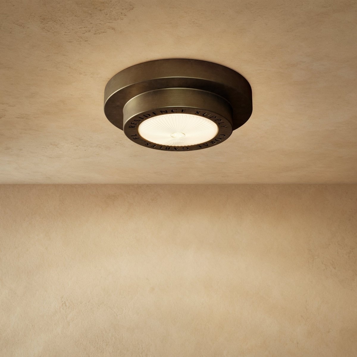 Valnor Brass Ceiling Lamp