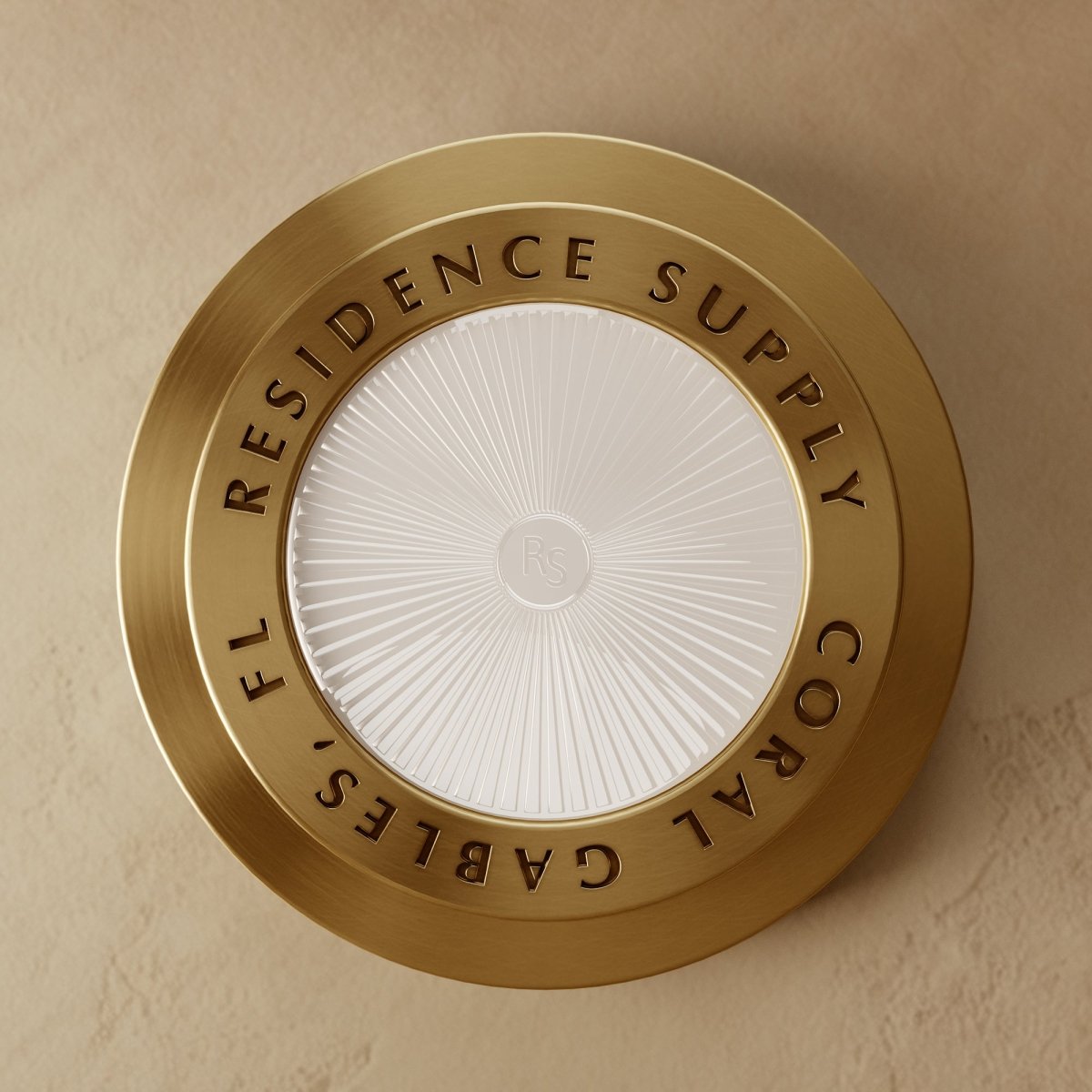 Valnor Brass Ceiling Lamp