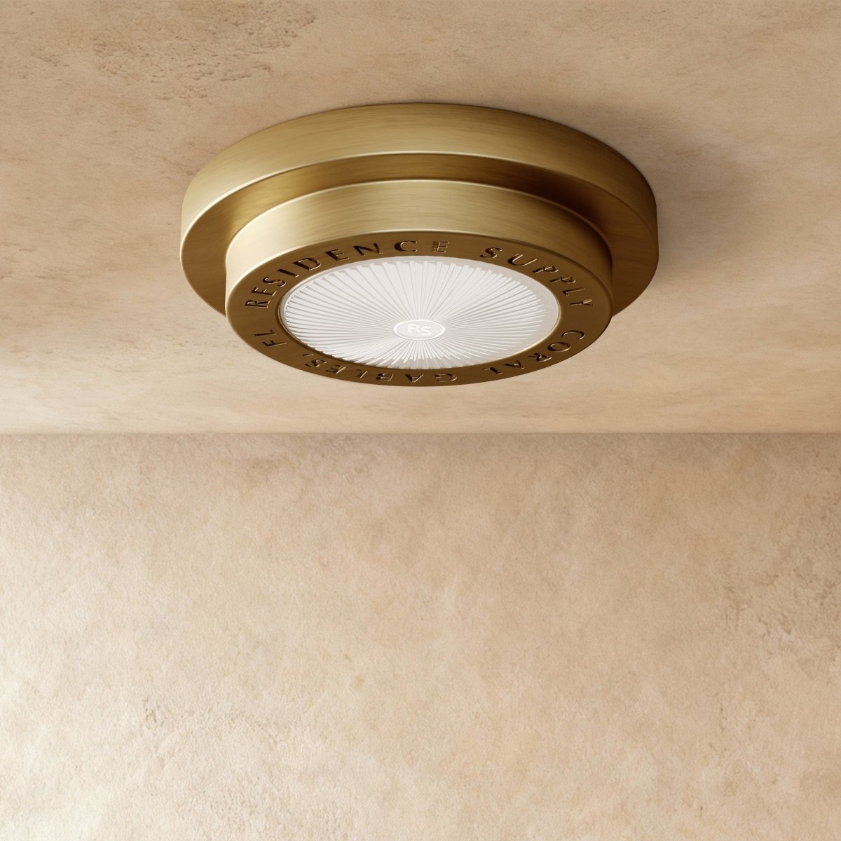 Valnor Brass Ceiling Lamp
