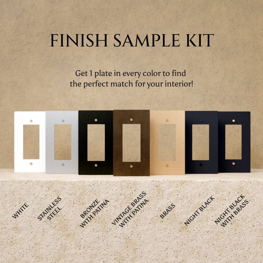 Bravor Plate 6-Piece Sample Kit
