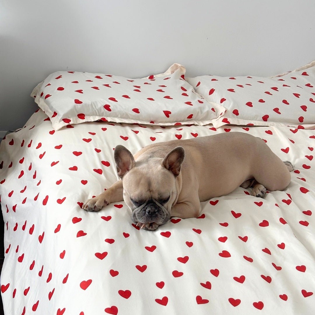 Amora Heart Bedding Set